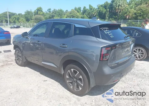 2025 Nissan Kicks Sv Intelligent Awd z USA, uszkodzony, nr VIN 3N8AP6CB4SL369860